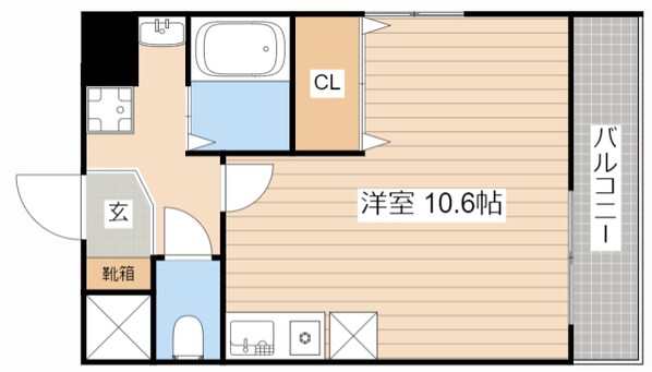 ミラージュ大津京の物件間取画像